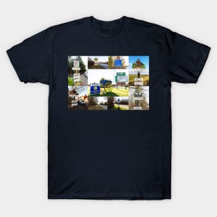 Louth, Lincolnshire, UK, Montage T-Shirt